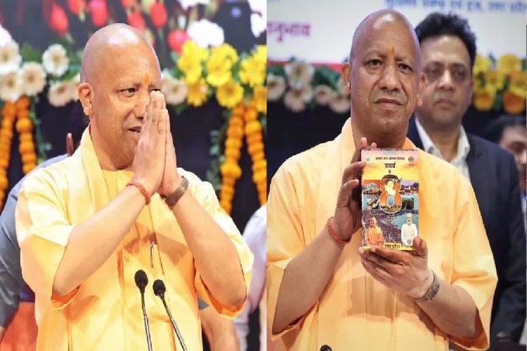 'बीमारू' राज्य से आर्थिक महाशक्ति में तब्दील हो गया UP, सरकार के 8 वर्ष पूरे होने पर रिपोर्ट कार्ड पेश कर बोले सीएम योगी आदित्यनाथ