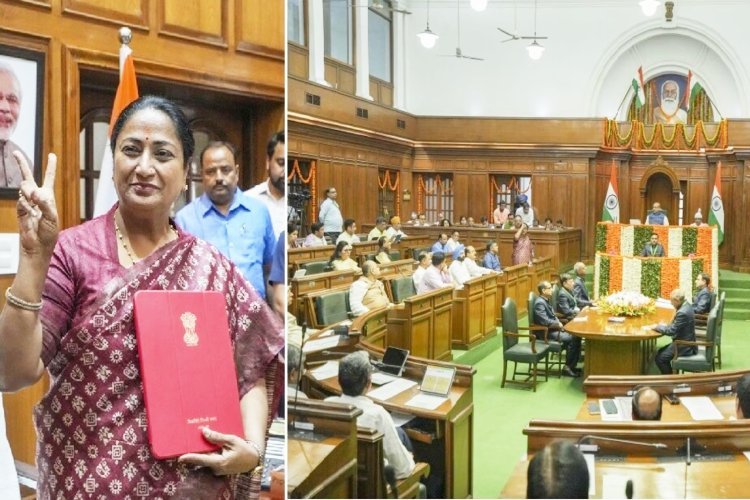 दिल्ली के लिए CM रेखा गुप्ता ने पेश किया ₹1 लाख करोड़ का बजट, 5100 करोड़ से महिलाओं को बनाया जाएगा सशक्त, 500 करोड़ से यमुना होगी साफ