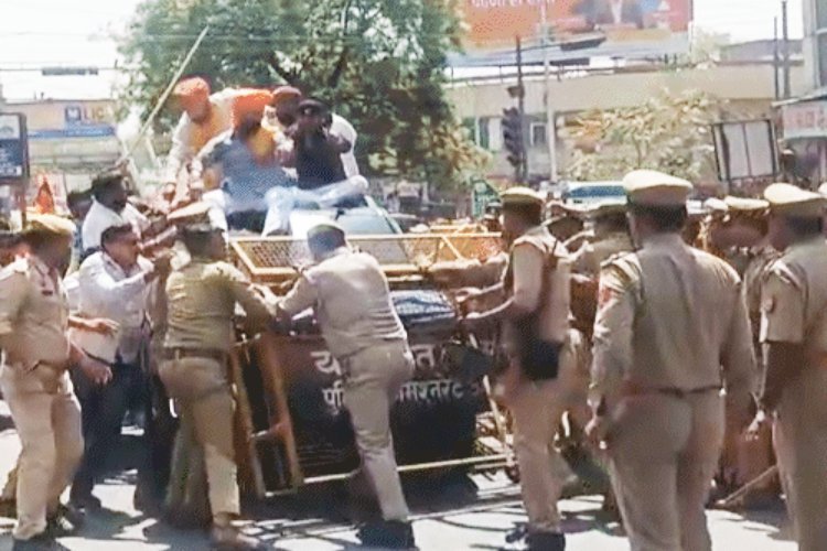 राणा सांगा पर टिप्पणी को लेकर सपा सांसद के घर में तोड़फोड़ के बाद करणी सेना ने कहा- ''यह सिर्फ एक ट्रेलर है'' 