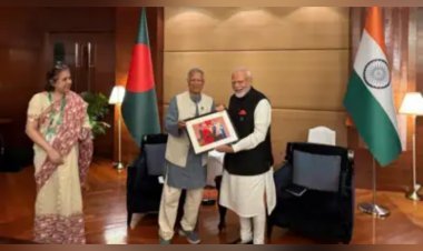 थाईलैंड में PM मोदी से मिले बांग्लादेश के मुख्य सलाहकार मुहम्मद यूनुस, भेंट की पुरानी तस्वीर