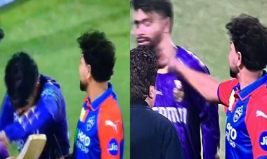 IPL का एक और ''थप्पड़कांड''... हार से बौखलाए कुलदीप ने रिंकू सिंह को जड़ द‍िए धराधर चांटे