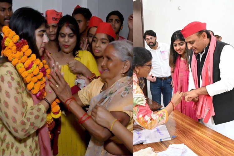 सपा को जल्द मिलने वाला है अखिलेश का उत्तराधिकारी, 27 की जंग हारे तो बेटी संभालेगी कमान, जानिए अभी क्या करती हैं अदिती यादव