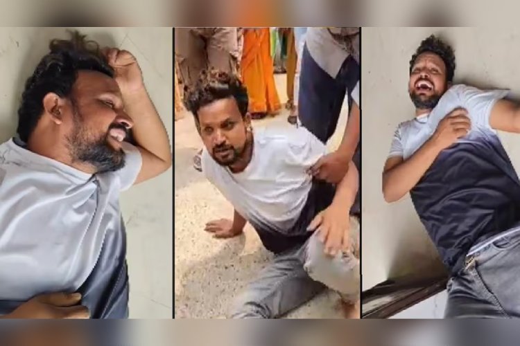 प्रेमी के साथ भागी पत्नी, अस्पताल में दहाड़ मारकर रोने लगा पति, पुलिस से हाथापाई और आत्महत्या की कोशिश!