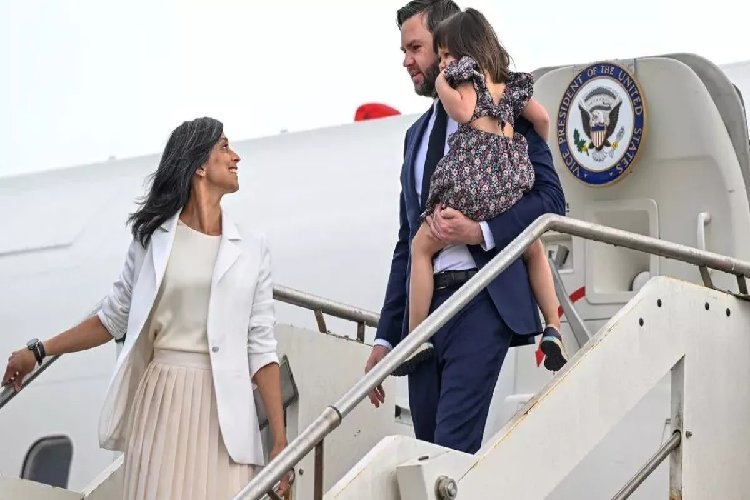 पत्नी और बच्चों के साथ दिल्ली पहुंचे अमेरिकी उपराष्ट्रपति जेडी वेंस, PM मोदी के साथ है मीटिंग