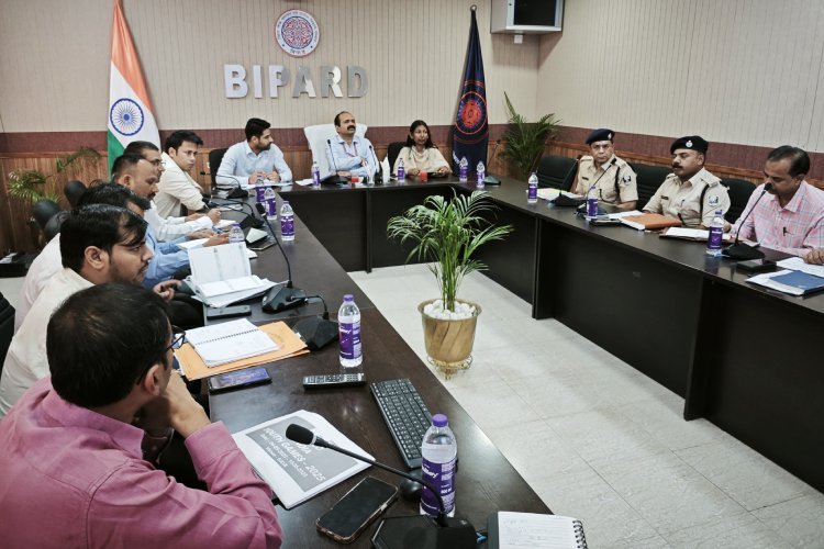 खेलो इंडिया यूथ गेम्स 2025 के सफल आयोजन की तैयारियों का अपर मुख्य सचिव बी. राजेंदर ने लिया जायजा