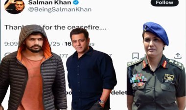 सलमान के सीजफायर वाले ट्वीट पर घमासान, लोगों ने याद दिलाया लॉरेंस तो उधर कर्नल सोफिया कुरैशी ने सलमान का नाम लेकर बोली बड़ी बात?