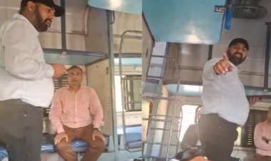 बॉर्डर पर जा रहे जवानों के साथ टीटीई की बदतमीजी, रिश्वत ली, धमकी दी, वीडियो हुआ वायरल तो पब्लिक का पारा हाई!