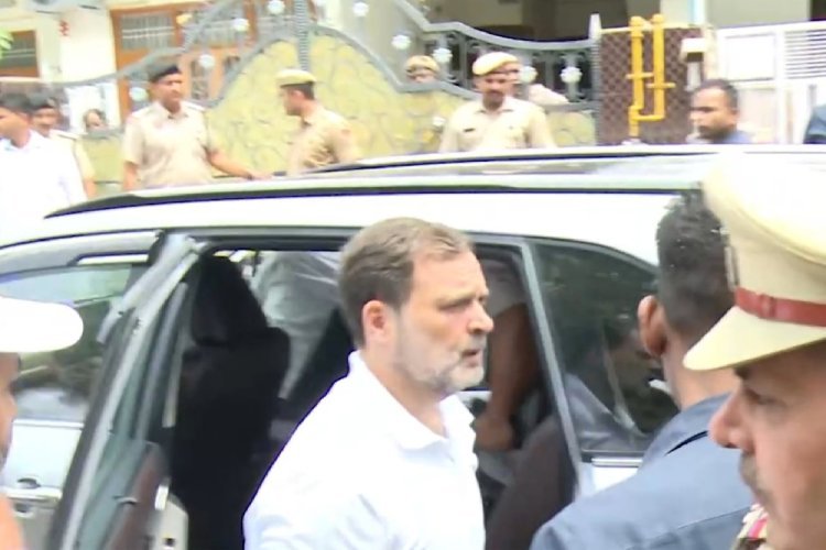 राहुल गांधी ने पहलगाम हमले में शहीद लेफ्टिनेंट विनय नरवाल के परिजनों से की मुलाकात, नफरत न फैलाने की अपील का किया समर्थन