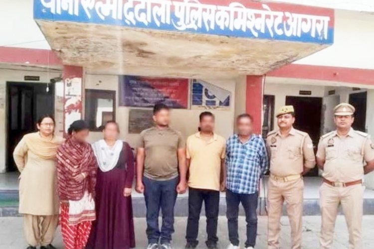 शराब के ठेके का विरोध कर मांगी रंगदारी, हिंदू महासभा के प्रवक्ता सहित 5 गिरफ्तार, 50 हजार वसूले