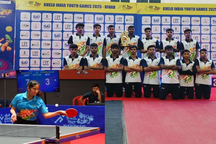 खेलो इंडिया यूथ गेम्स में काव्या का डबल धमाका, 13 अंतर्राष्ट्रीय टेबल टेनिस पदकों के बाद KIYG डेब्यू में जीते दोहरे स्वर्ण पदक