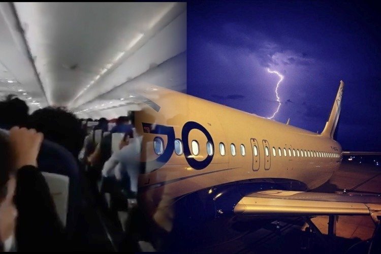 Wather News: इंडिगो की फ्लाइट पर गिरी बिजली, विमान का आधा हिस्सा हवा में ही हुआ क्षतिग्रस्त , दिल्ली-NCR में भी भयंकर तूफान और बारिश