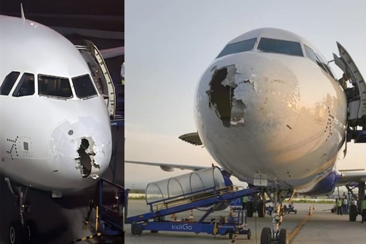 Indigo aircraft hit by hailstorm: 20 मिनट तक हवा में हुआ ‘युद्ध’, हवाओं-ओलो ने तोड़ डाला विमान!, कैसे बचे 227 यात्री? पढ़िए पूरी इनसाइड स्टोरी