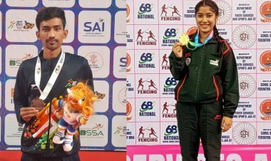 बिहार के केशर राज और रवि कुमार यादव तलवारबाजी में बने 'खेलो इंडिया एथलीट' 