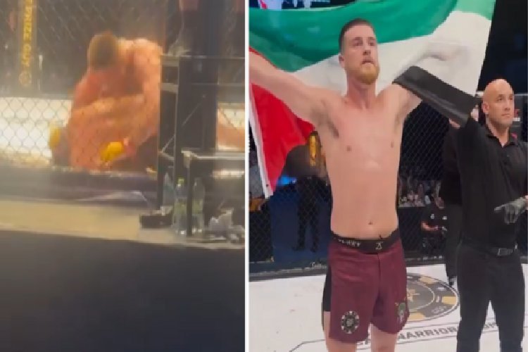 आयरलैंड का वह फाइटर जिसने रिंग में इजरायली सैनिक को हराकर लगाए 'फ्री फिलिस्तीन' के नारे, वीडियो वायरल