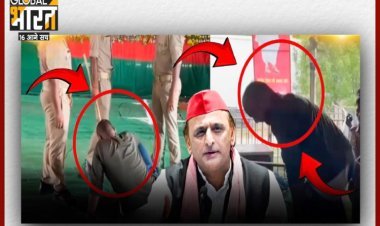 Akhilesh Yadav security breach: अखिलेश यादव की सुरक्षा में बड़ी चूक, बैरिकेडिंग तोड़कर मंच तक पहुंचा शख्स, सपा में मचा हाहाकार!