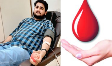 भदोही का युवा बना प्रेरणा, जन्मदिन को बनाया जीवनदान का माध्यम, 26वें जन्मदिन पर किया 28वीं बार रक्तदान