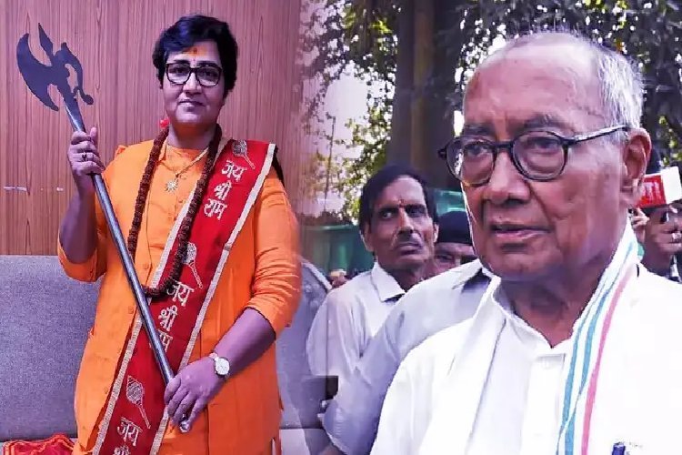 साध्वी प्रज्ञा के बरी होने पर बोले दिग्विजय सिंह- न हिंदू आतंकवाद होता, न मुस्लिम...
