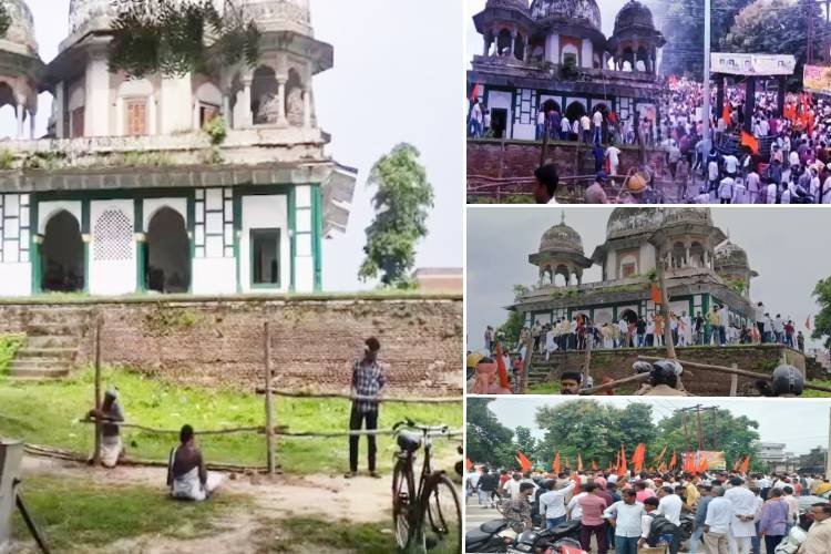 फतेहपुर में मकबरे पर विवाद क्यों? जल चढ़ाने पहुंचे हिंदू संगठन के लोग, फिर क्या हुआ?