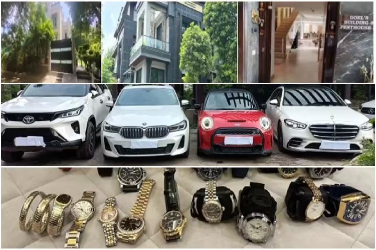 अमरिकियों के साथ ₹1309589601 का फ्रोड, गुरुग्राम-नई दिल्ली में 7 स्थानों पर रेड, 30 बैंक खाते फ्रीज, 8 लग्जरी कारें जब्त