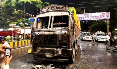 इंदौर एयरपोर्ट रोड पर दर्दनाक हादसा: बेकाबू ट्रक ने मचाई तबाही, 3 मौत की पुष्टि, 7 तक की आशंका