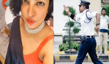 चर्चित ट्रैफिक कॉप रंजीत सिंह लाइन अटैच, एक युवती ने वीडियो वायरल कर लगाए गंभीर आरोप