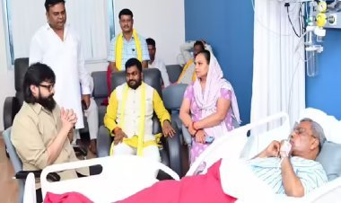 ओपी राजभर से मिलने अस्पताल पहुंचे मुख्तार के बेटे अब्बास अंसारी, सुबह आए थे मुख्यमंत्री योगी