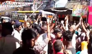 अमित शाह के दौरे से ठीक पहले भारी बवाल, उपद्रवियों ने पत्थर फेंके, दुकानों में तोड़फोड़ लूटपाट की 