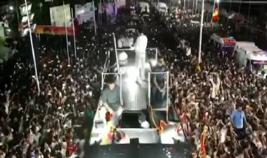 तमिलनाडु के करूर में विजय की रैली के दौरान भगदड़ में 20 से ज्यादा लोगों की मौत की खबर