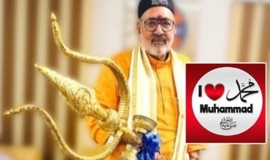 बीजेपी नेता गिरिराज सिंह ने ट्विटर पर शेयर किया ''I Love Muhammad'' का पोस्टर, मच गया बवाल