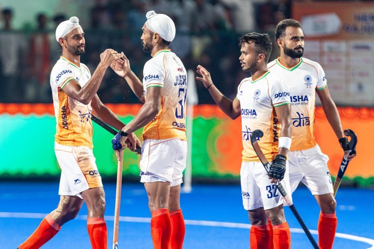 हीरो एशिया कप में भारत का जलवा, कजाकिस्तान को हराया, भारत के तीन खिलाड़ियों ने लगाई हैट्रिक