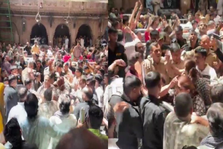 जंग का मैदान बना मथुरा का बांके बिहारी मंदिर, इस बात को लेकर हुई सुरक्षाकर्मियों व भक्तों में भयंकर मारपीट, जाने पूरा मामला