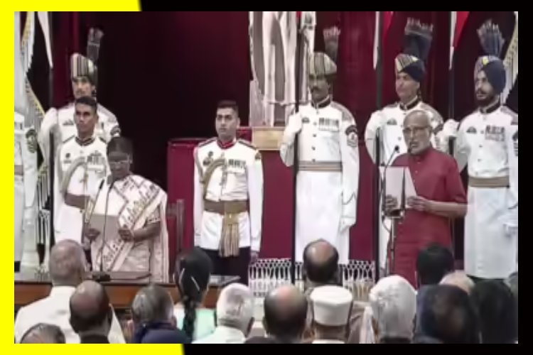 भारत को मिले नए उपराष्ट्रपति! सीपी राधाकृष्णन ने 15वें उपराष्ट्रपति के रूप में ली शपथ; जगदीप धनखड़ भी मौजूद