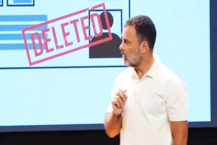 राहुल गांधी का नया आरोप निकला फुस्स, क्या चुनाव आयोग लेगा एक्शन?