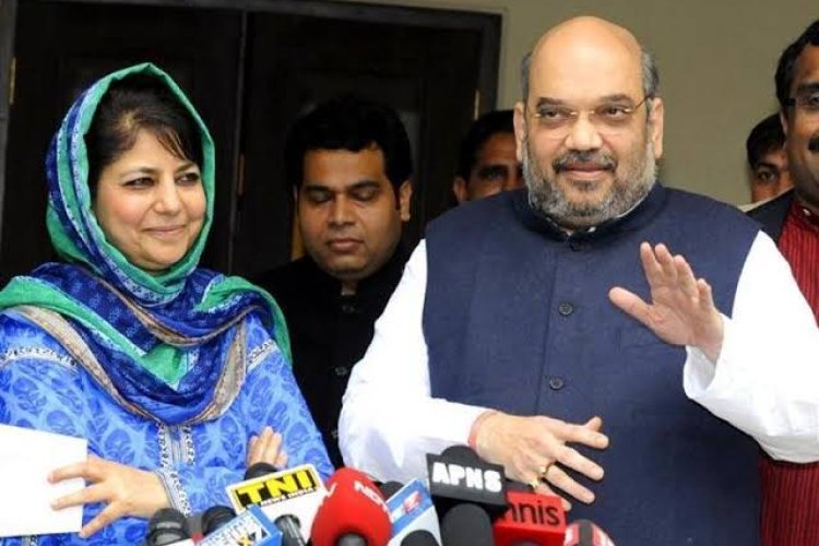 यासीन मलिक के लिए उमड़ा महबूबा मुफ़्ती का प्रेम, अमित शाह से की रहम की गुहार, टेरर फंडिंग मामले में काट रहा है उम्रकैद की सजा