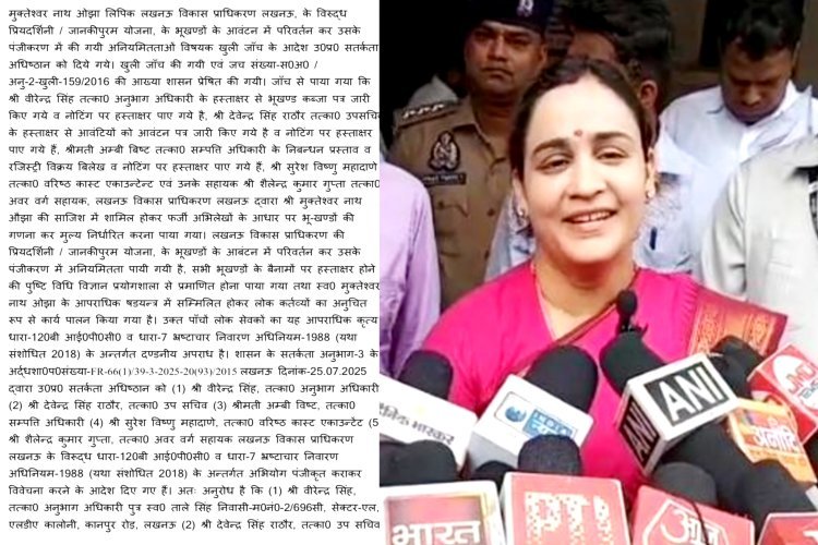 बीजेपी नेता अपर्णा सिंह यादव की मां के खिलाफ मुकदमा दर्ज, जमीन घोटाले में हुई जांच में मिले सबूत, जानिए पूरा मामला