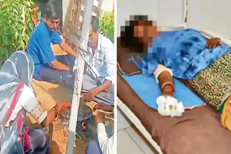 सीता की तरह महिला को देनी पड़ी अग्निपरीक्षा, दो बच्चों की मां ने खौलते तेल में डाल दिया हाथ