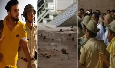 गरबा आयोजन में लड़कियों से छेड़खानी, 2 पक्षों में जमकर हुई पत्थरबाजी, कई पुलिसकर्मी चोटिल, गाड़ी क्षतिग्रस्त