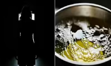 पत्नी ने सोते हुए पति पर डाला खौलता तेल, जख्मों पर छिड़का लाल मिर्च का पाउडर, चिल्लाने पर दी धमकी