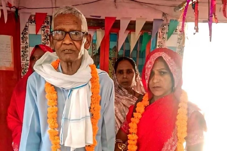 75 साल के दूल्हे ने 35 साल के दुल्हन से की शादी, सुहागरात मनाते ही थमी सांसें