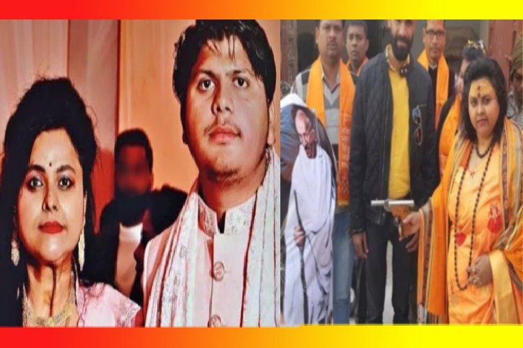 प्रेमी की हत्या कराने वाली महामंडलेश्वर पूजा शकुन पांडेय निरंजनी अखाड़े से निष्कासित, गांधी के फोटो को भी मारी थी गोली