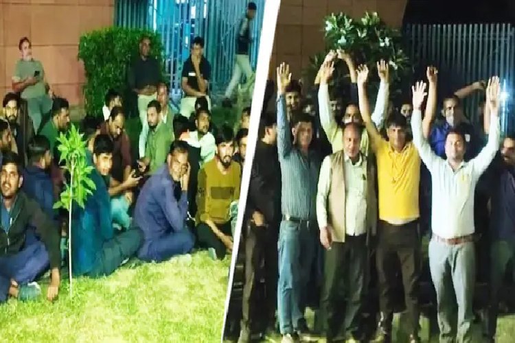 मात्र 1100 रुपए दिवाली बोनस मिलने पर भड़के टोल कर्मचारियों ने हजारों वाहन को फ्री में जाने दिया