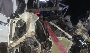 जोधपुर में भीषण सड़क हादसा, टेंपो ट्रैवलर की ट्रक से हुई टक्कर में 15 लोगों की गई जान