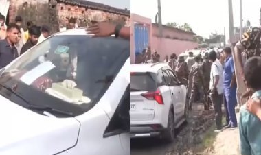 बिहार के डिप्टी सीएम विजय सिन्हा के काफिले पर हमला, आरजेडी पर लगाया आरोप