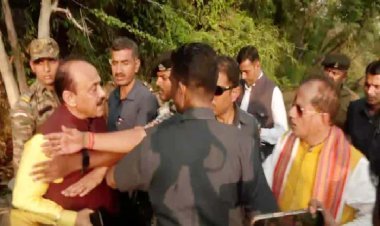 बीच सड़क पर भिड़े बिहार के उपमुख्यमंत्री और राजद नेता, एक-दूसरे पर आरोपों की बौछार