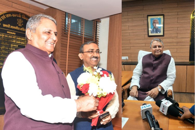 बिहार में कार्यभार संभालते ही सूचना एवं जनसंपर्क मंत्री विजय चौधरी ने कही बड़ी बात