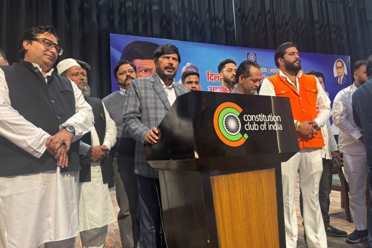 बाबासाहेब के सपनों के भारत का हो रहा निर्माण, उनके आदर्शों के पथ पर मोदी सरकार अनवरत गतिशील है: रामदास अठावले