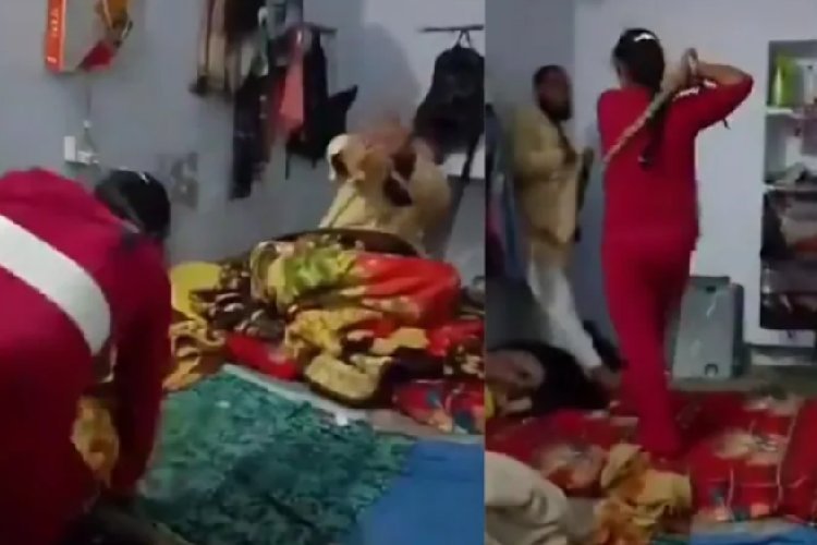 मौलाना पर कोड़ों की बरसात, महिला बोली - 