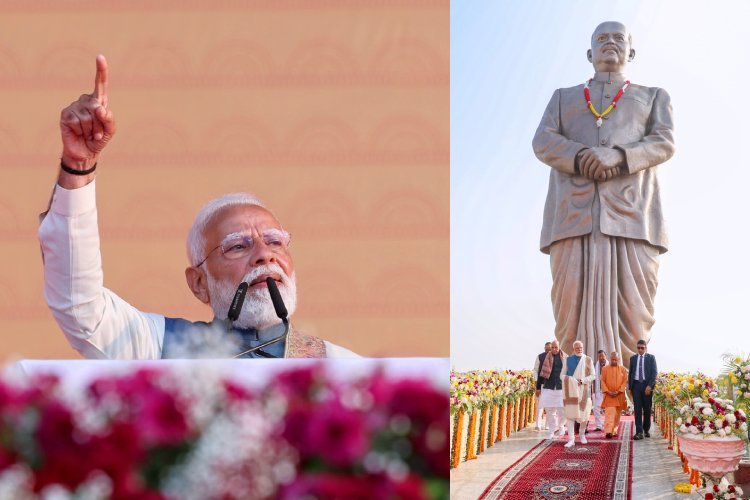 प्रधानमंत्री मोदी ने लखनऊ में किया राष्ट्र प्रेरणा स्थल का लोकार्पण: अटल जी की जन्म शताब्दी पर महापुरुषों को श्रद्धांजलि