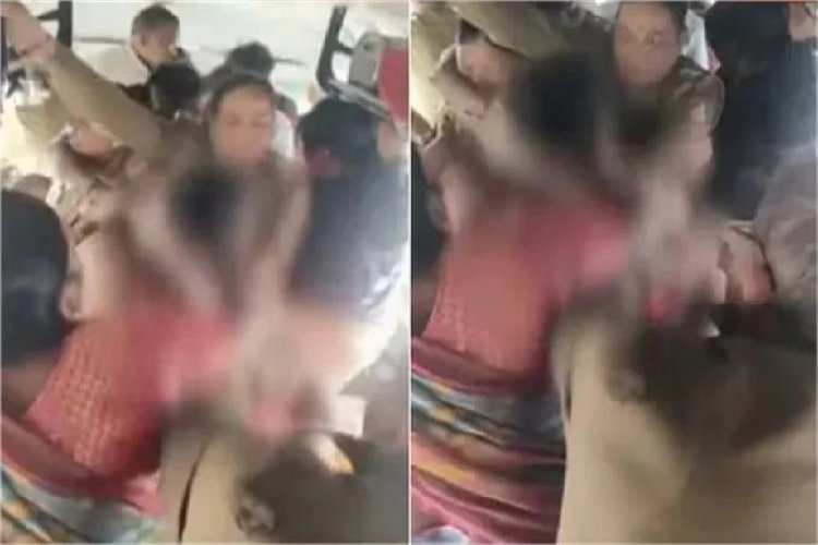 कर्नाटक में BJP की महिला कार्यकर्ता ने पुलिस पर लगाए कपड़े फाड़ने के आरोप