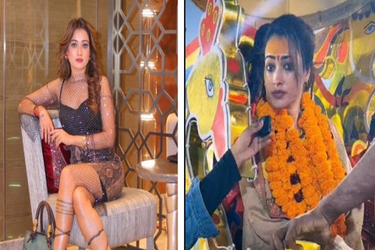 महाकुंभ की वायरल साध्वी हर्षा रिछारिया छोड़ रहीं धर्म का मार्ग, Video Viral..